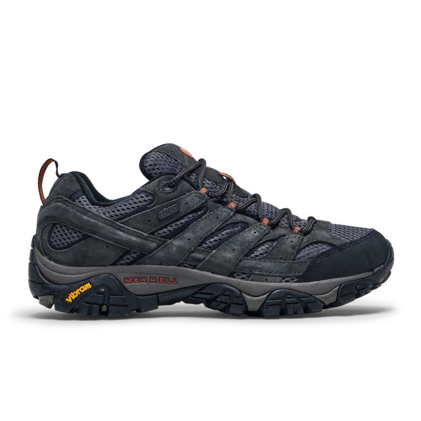 Chaussures Randonnée Merrell Moab 2 Waterproof Grise Foncé Homme | K.L.PTRR